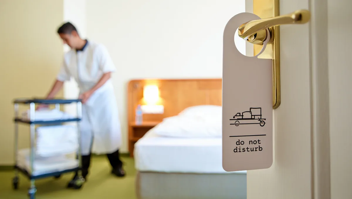 Pourquoi le comportement des clients influence le service d'entretien — Le personnel d'étage intervient souvent selon des routines et des priorités imposées par la direction de l'hôtel. Vos choix — utiliser la pancarte "ne pas déranger", placer des serviettes au sol