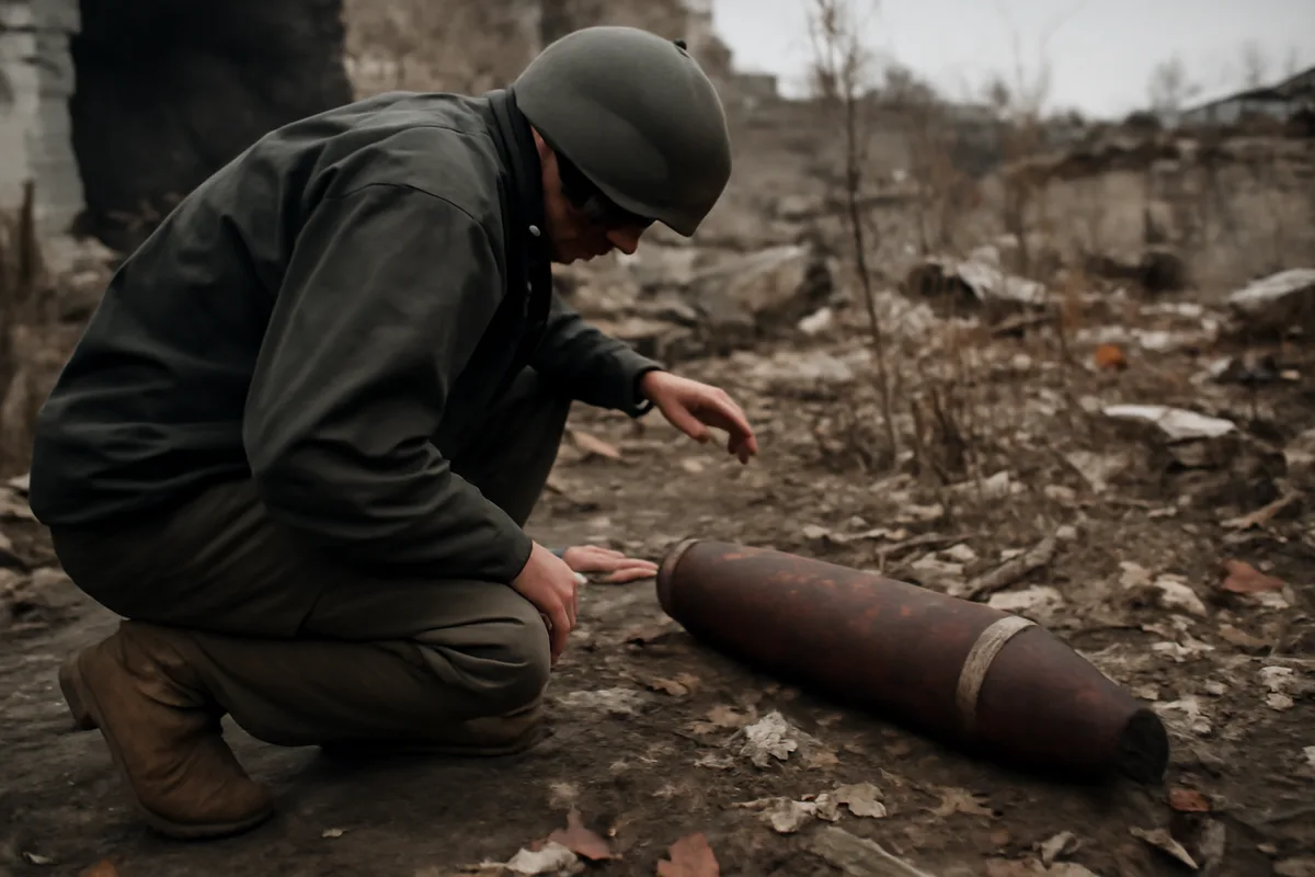 Pourquoi les munitions non explosées restent-elles dangereuses longtemps ? — Après un conflit, de nombreux engins n'ont pas explosé et restent enfouis ou dispersés. Leur danger tient à plusieurs facteurs : la corrosion qui rend les mécanismes imprévisibles, la dispersion dans