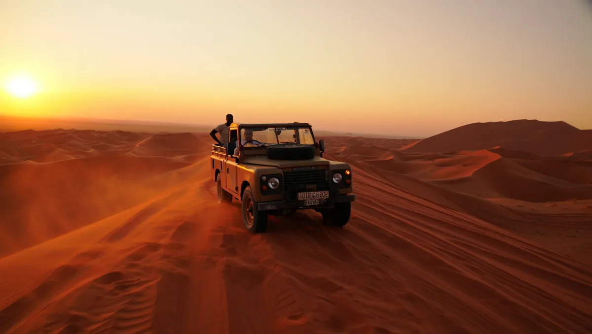 Pourquoi la Namibie se prête si bien au road trip — La Namibie est faite pour la voiture. Les changements de décor sont rapides — dunes rouges, littoral froid, plaines salées, massifs rocheux — et la meilleure façon de les apprécier