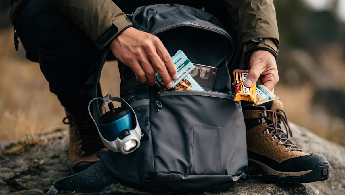 Équipement recommandé — Prévoyez des chaussures de randonnée fermées, plusieurs couches de vêtements pour gérer la fraîcheur en altitude, une veste imperméable et suffisamment d'eau. Un petit sac avec des en-cas énergétiques, une lampe frontale et une trousse de premiers secours
