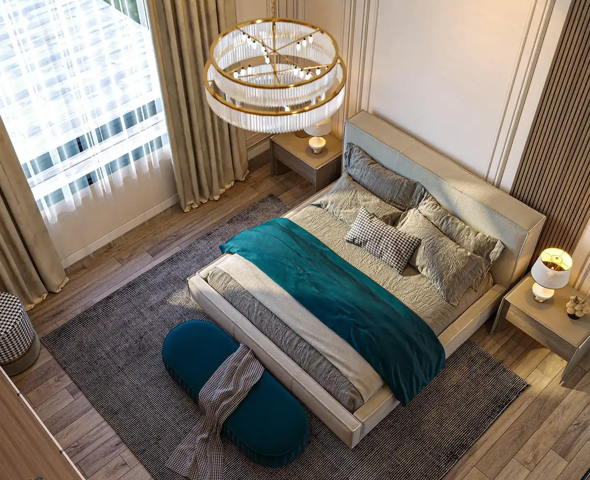 Chambre familiale avec portes communicantes et espace pour enfants